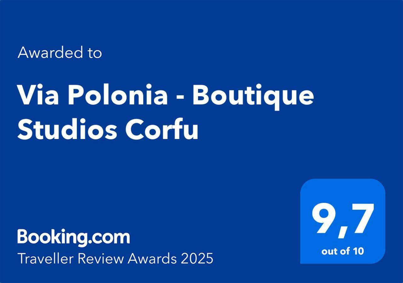 Via Polonia - Boutique Studios Corfu Άγιος Γεώργιος Εξωτερικό φωτογραφία
